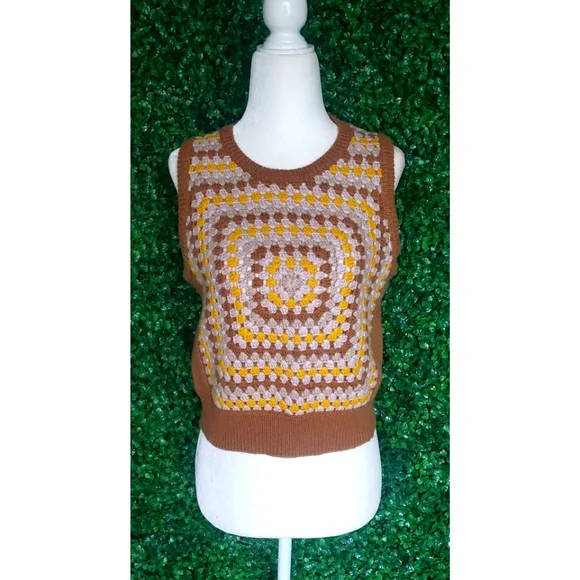 23. J.Crew Crochet sweater-vest - Picture 5 of 11